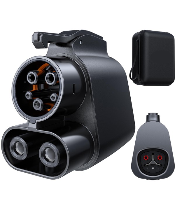 WUFEN NACS to CCS1 adapter For ford Rivian GM car Tesla to CCS1 adaptor Compatible with DC Tesla Supercharger dc V1/V2/V3/V4