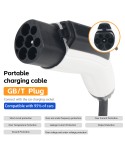 For Connecting IEC 62196 Type 2 Female Socket EVSE Charging Pile And China EV 22KW Type2 to GB/T 20234 Charging Cable 32A 3P480V
