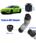 WUFEN Tesla charging stations Electric Car 250V EV Charger 32A 7KW Tesla To GBT Adapter for GBT car BYD JAC in Mexico national