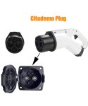 WUFEN Chademo Plug Cable Connector Quick Charger 80A 500V DC EV Fast Charger Plugs for EV Charging Station
