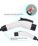 For Connecting IEC 62196 Type 2 Female Socket EVSE Charging Pile And China EV 22KW Type2 to GB/T 20234 Charging Cable 32A 3P480V