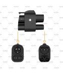 WUFEN MAX 250KW DC+AC From CCS2 Charger to CCS1 EV CCS2 to CCS1 Electric Vehicle Charger DC Fast Ev Charging Adapter Auto parts