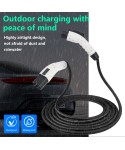 For Connecting IEC 62196 Type 2 Female Socket EVSE Charging Pile And China EV 22KW Type2 to GB/T 20234 Charging Cable 32A 3P480V