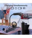WUFEN EVSE Discharg Cable GBT 3.5KW 16A 110V With 1-15Plug and 5-15Plug Socket for Electric Car Side V2L For GBT BYD Branded car