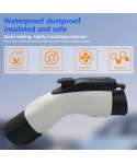 NACS to J1772 Adapter for Tesla Charger 80A Max Compatible Tesla to J1772 Adapter EV Charger Adapter for type1 electric vehicles