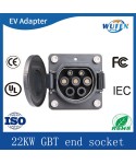 GBT Electric Car Fast Charger GB/T Inlet Socket EV Charging Connector AC 220V 16A 32A