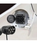 Type2 Square charging socket EV Charger Male Socket Type 2 IEC62196 16A 32A Electric Car Charging Charger Side with 0.5M Cable
